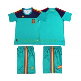 Fußballtrikots Spanien 2010 Torwart Retro Kinder Heim Trikotsatz